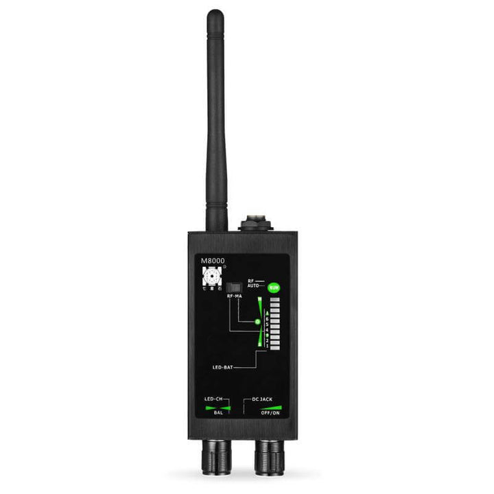 Travel security anti-spy device: detect hidden cameras, bugs, & trackers. Stay safe on the go.