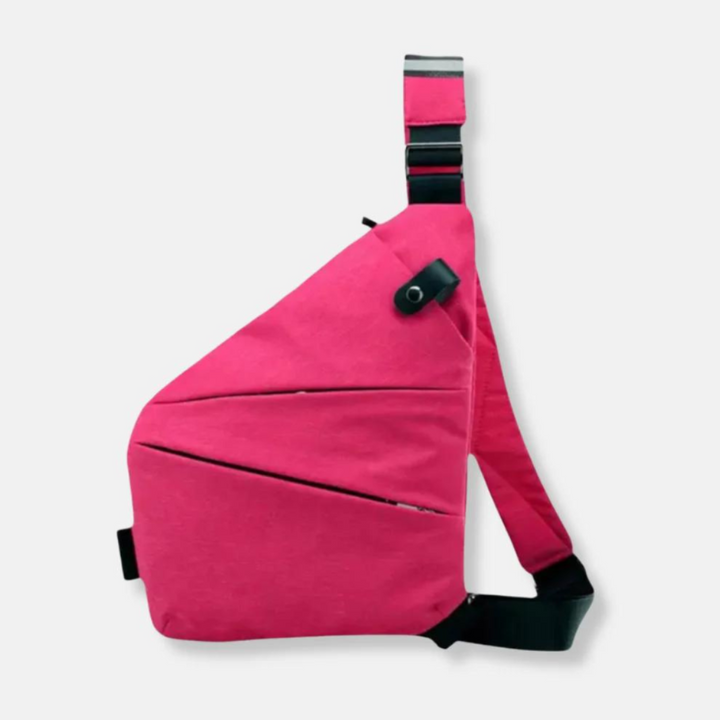 Anti-theft daypack for men & women, featuring RFID protection & secure zippers.