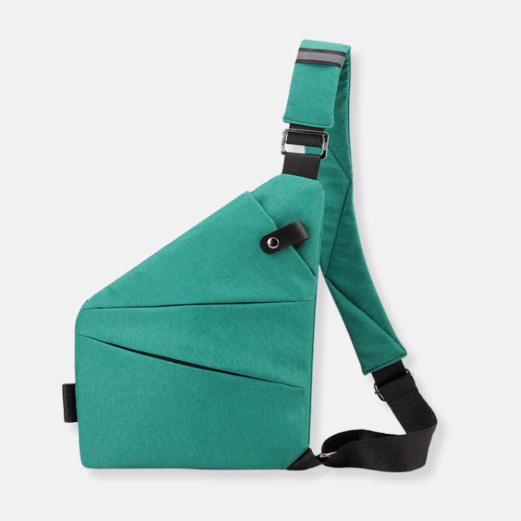 Unisex anti-theft crossbody, combining style & security for modern travelers.