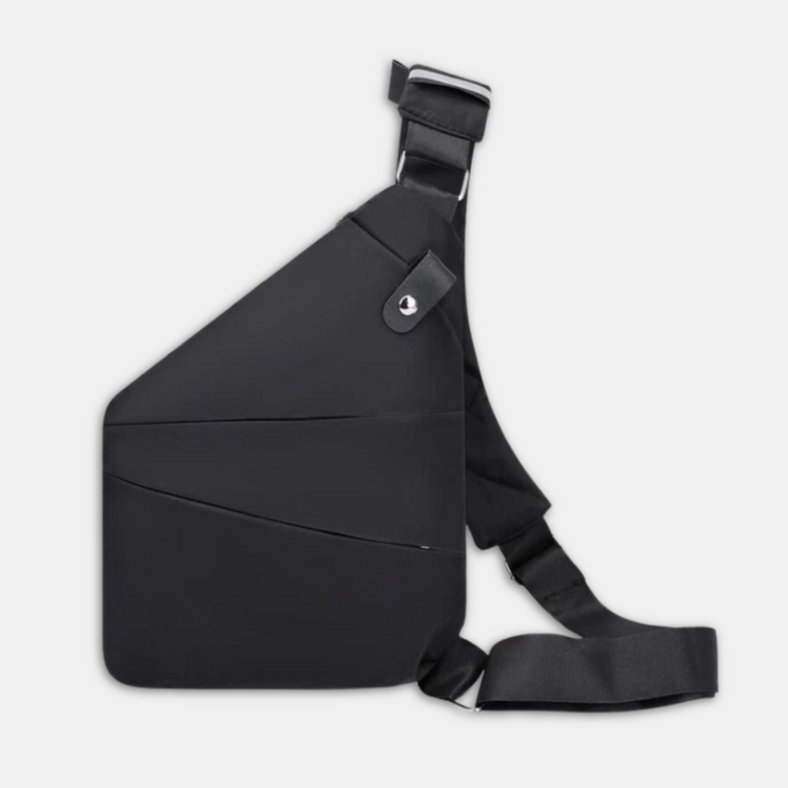 Compact anti-theft sling bag, perfect for daily carry & travel. Durable hardshell design.