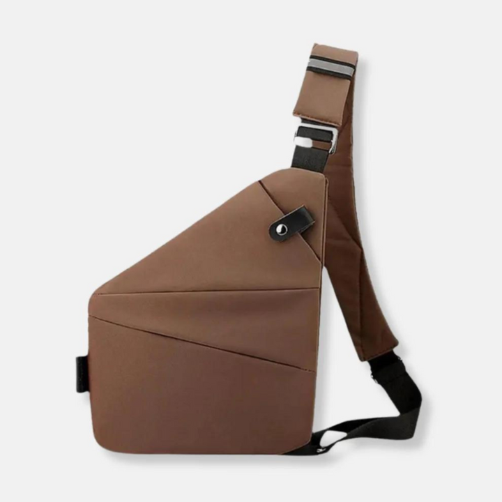 Lightweight anti-theft crossbody, ideal for urban commuting & secure daily carry.