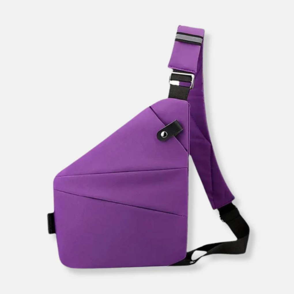 Versatile anti-theft messenger bag, converts to a backpack for ultimate travel flexibility.