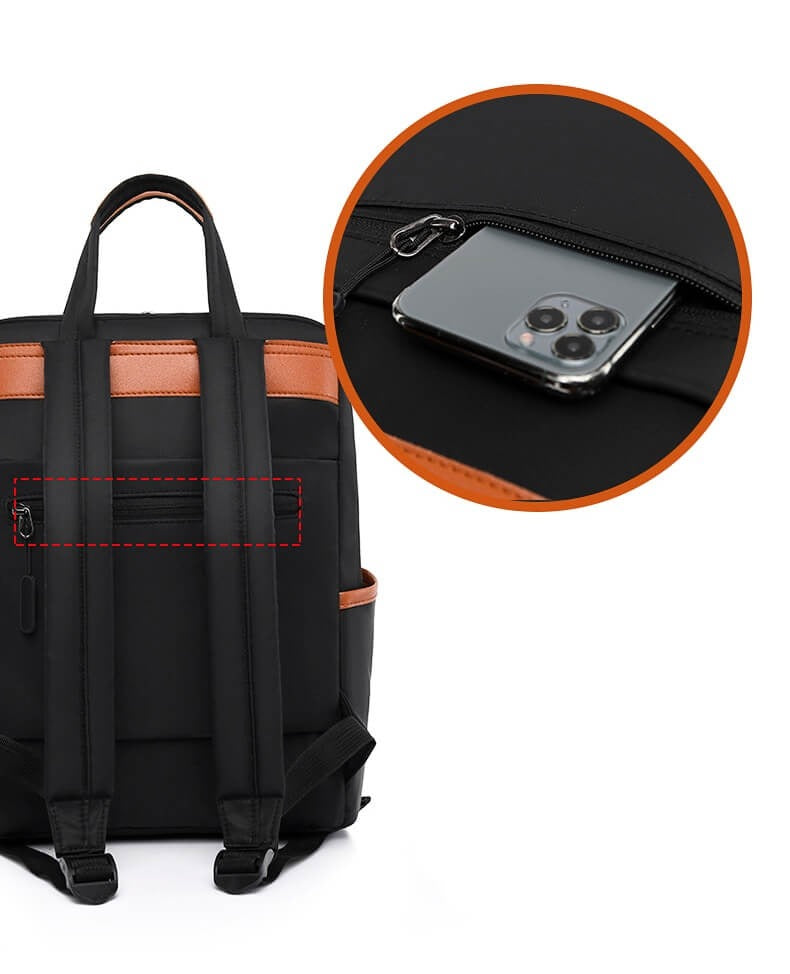 Everyday anti-theft backpack. Water-resistant, secure, and comfortable for all daily essentials.