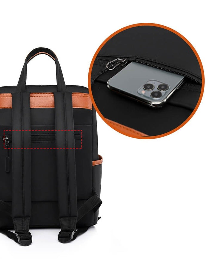 Everyday anti-theft backpack. Water-resistant, secure, and comfortable for all daily essentials.