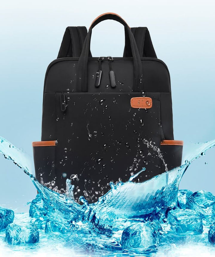 Robust anti-theft travel backpack. Water-resistant Oxford material ensures durability & security.