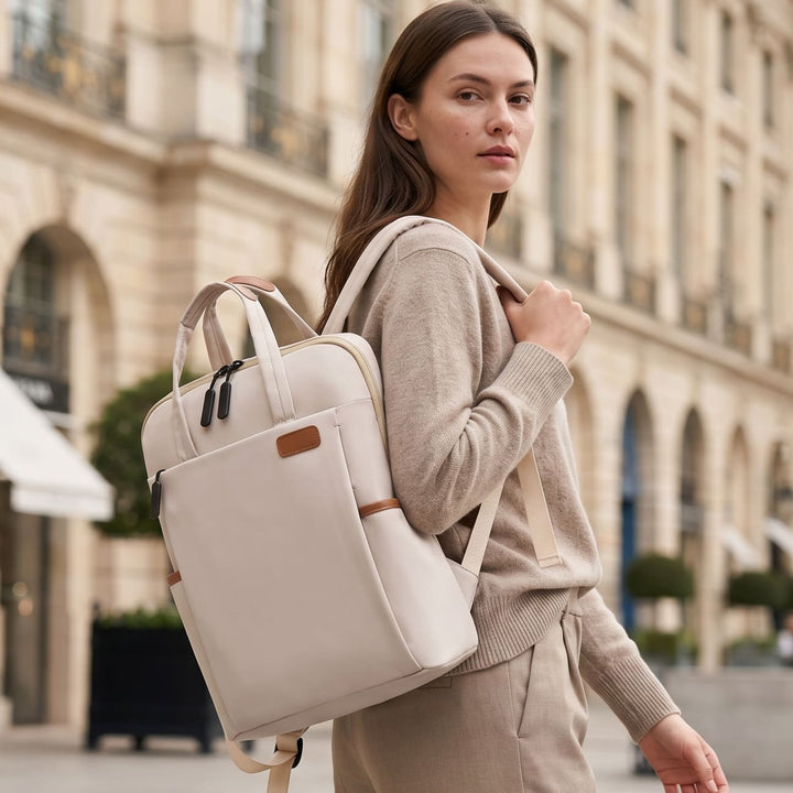 Lightweight Oxford anti-theft travel backpack. Water-resistant and secure for daily essentials.