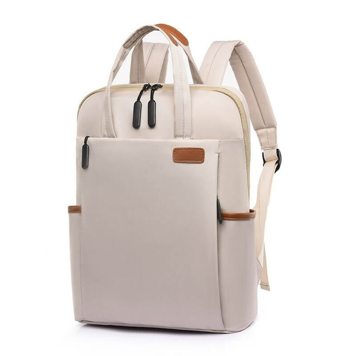 Secure anti-theft travel backpack with hidden zippers, water-resistant for peace of mind.