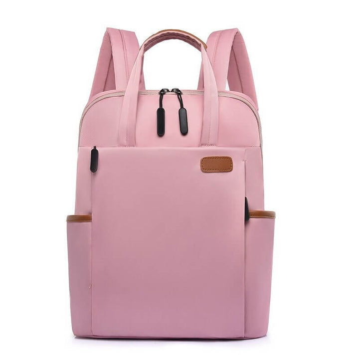 Spacious anti-theft travel backpack, water-resistant with smart organization for your gear.