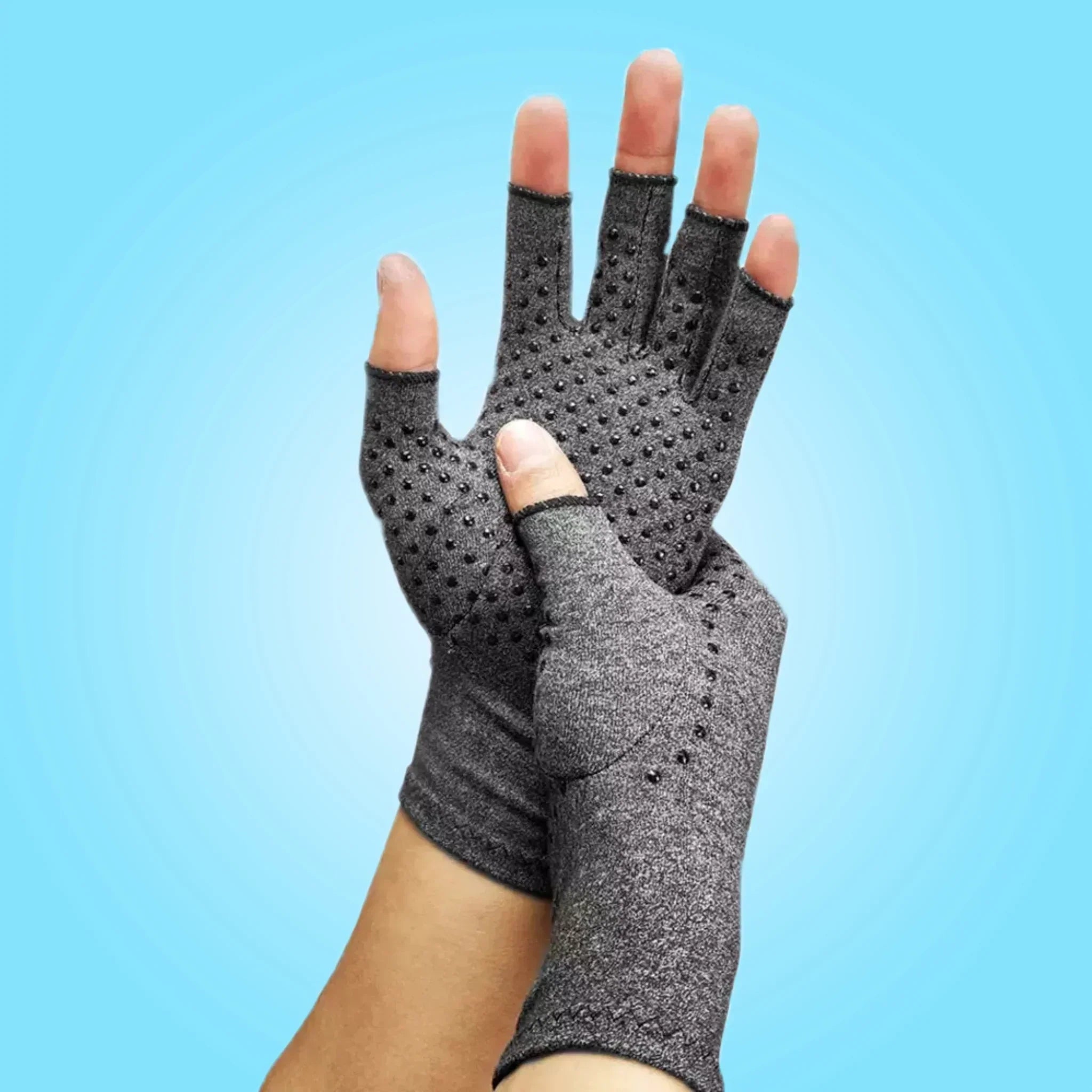 Unisex Arthritis Compression Gloves with Grips – GLOVERA