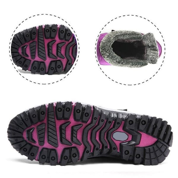 Embrace the cold with Aspen boots: unisex, waterproof, warm, and non-slip for icy paths.