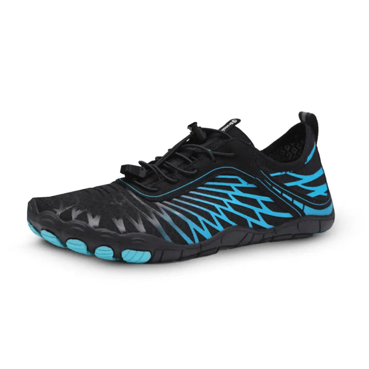 Comfortable unisex barefoot footwear, flexible for walking & hiking. Minimalist design offers natural foot freedom & versatility.