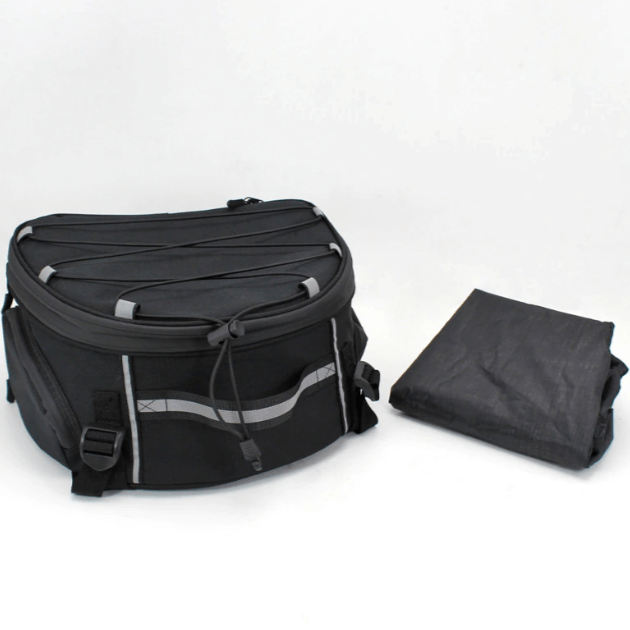 Premium unisex water-resistant motorcycle luggage bag, durable and multi-compartment for all biker gear.