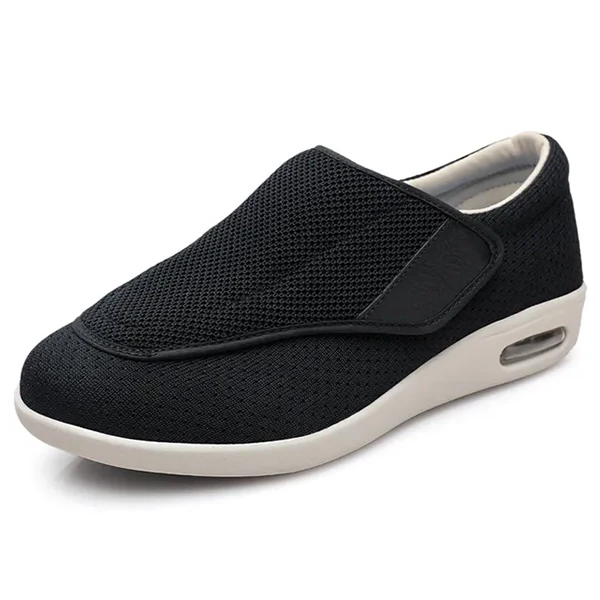 Wide fit orthopedic diabetic footwear, designed for swollen feet & sensitive skin. Provides gentle foot support.