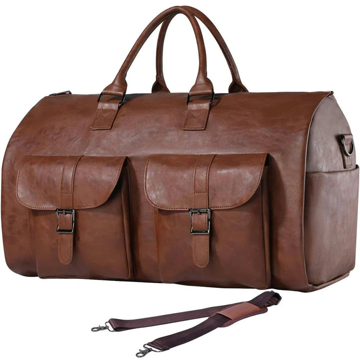Space-saving compact travel wardrobe luggage, maximizes packing capacity without added bulk.