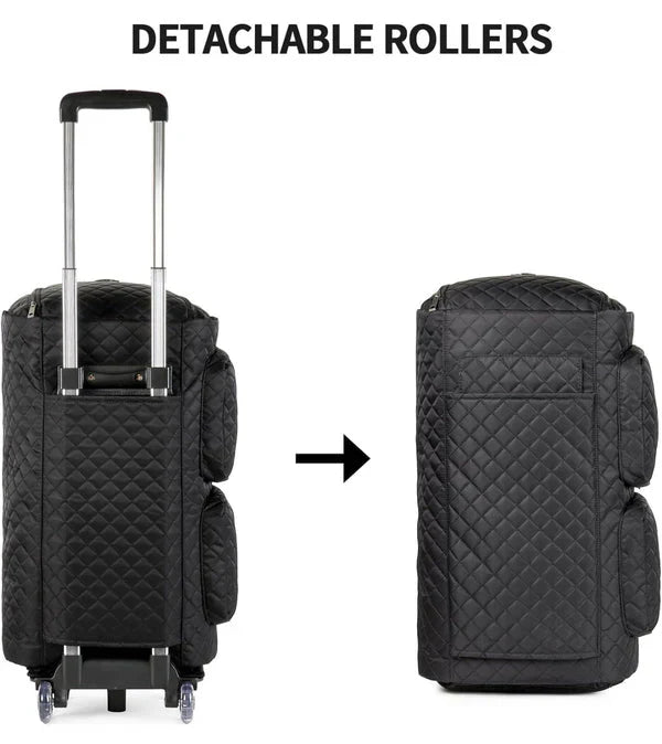 Lightweight compact travel wardrobe suitcase, your ultimate travel organizer and carry-on.