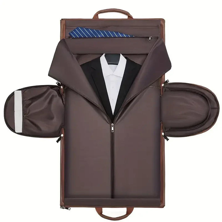 Travel wardrobe luggage keeps clothes neat & wrinkle-free; compact & efficient organizer.