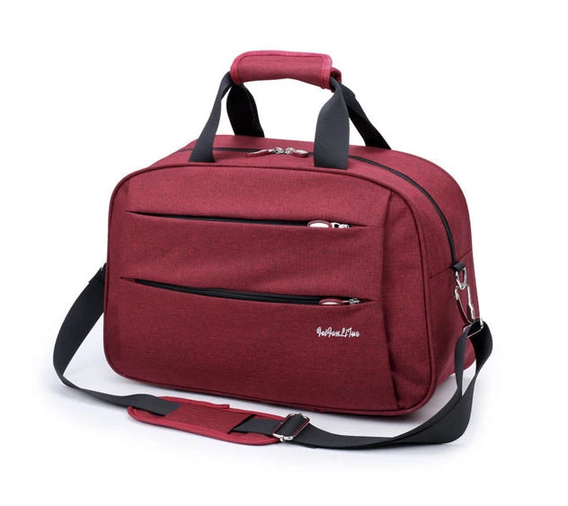 Overhead compartment ready: Unisex carry-on travel bag. Convertible design, perfect for airport trips.
