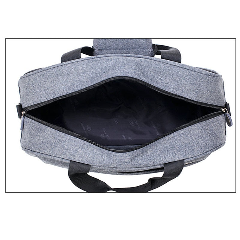 Stylish water-resistant unisex travel bag. Convertible carry-on duffel for airport & weekend adventures.