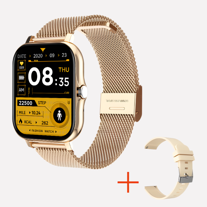 Unisex GPS Emergency Call Smartwatch for daily safety. Wearable tech with SOS function & personal alarm.