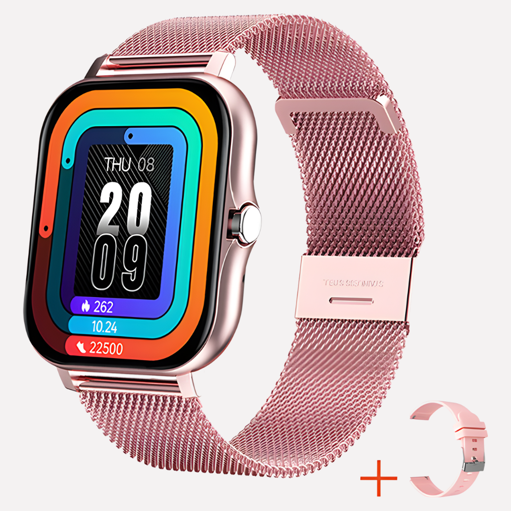 Wearable tech: Unisex GPS smartwatch for daily safety. Features emergency call, SOS function & personal alarm.