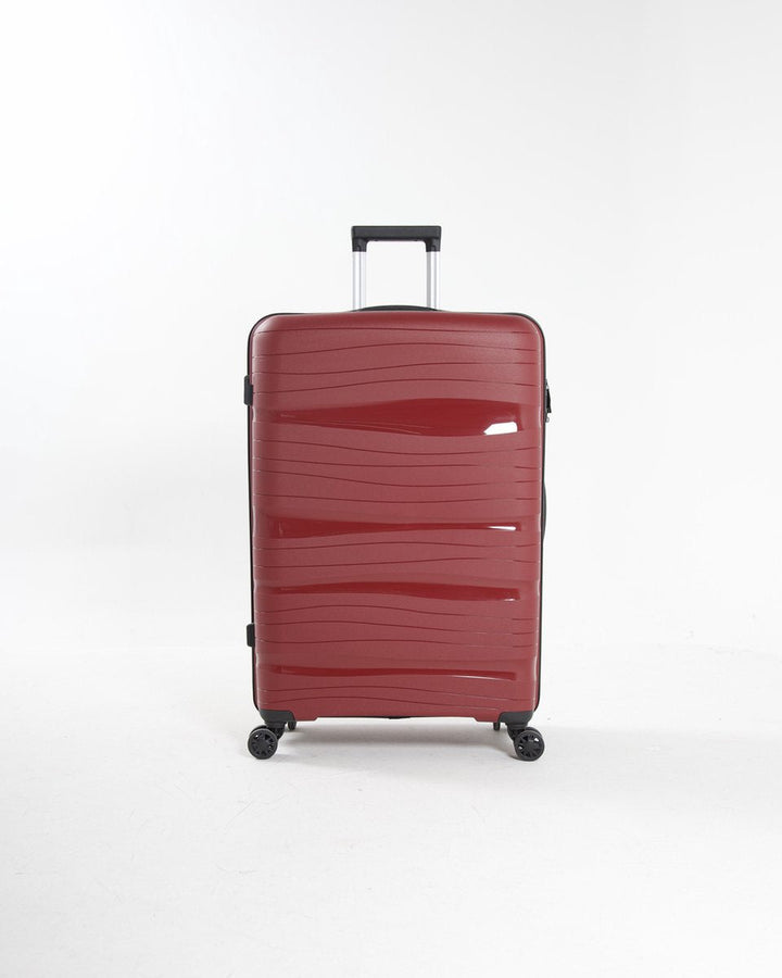 Durable unisex hard-shell luggage for effortless vacation and business trips. Travel gear.