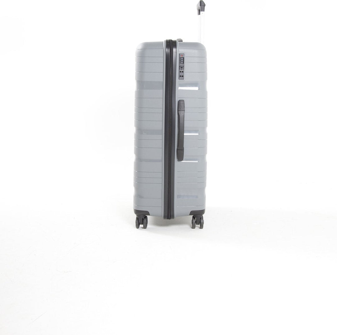 Unisex hard-shell baggage, highly durable & organized, suitable for all types of travel.