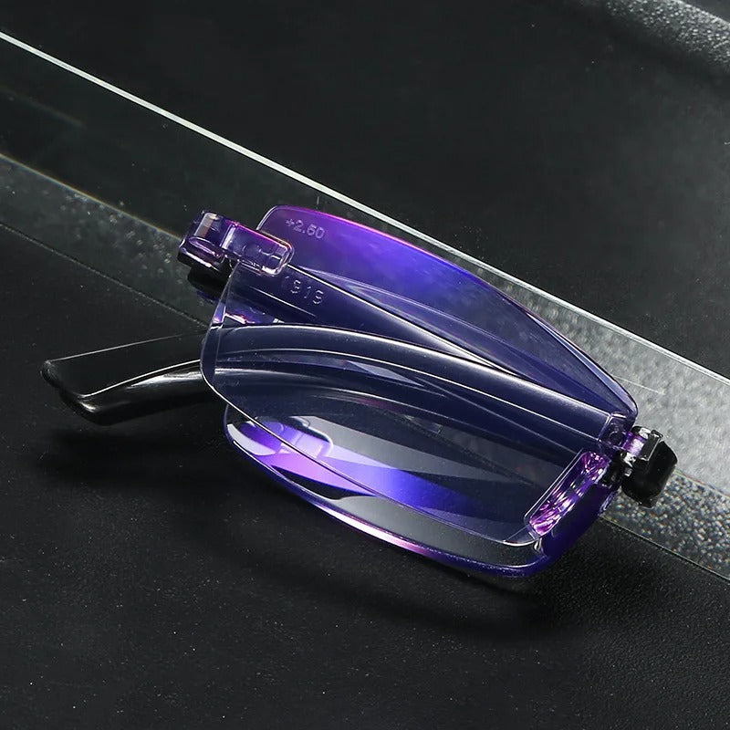 Flexible TR90 multifocal reading glasses, an indestructible vision aid for computers and everyday reading comfort.