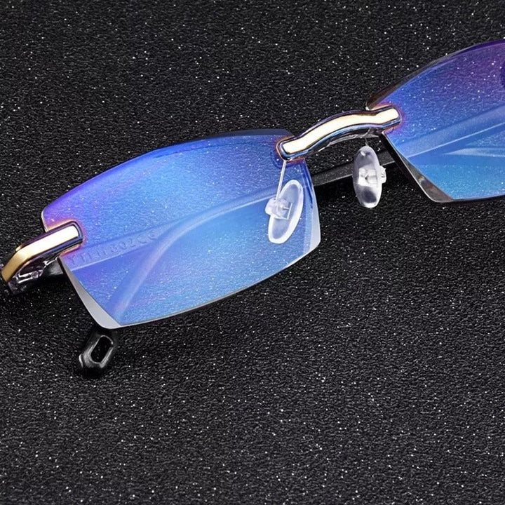 Bestselling unisex indestructible multifocal reading glasses with a durable TR90 frame for computer and everyday use.