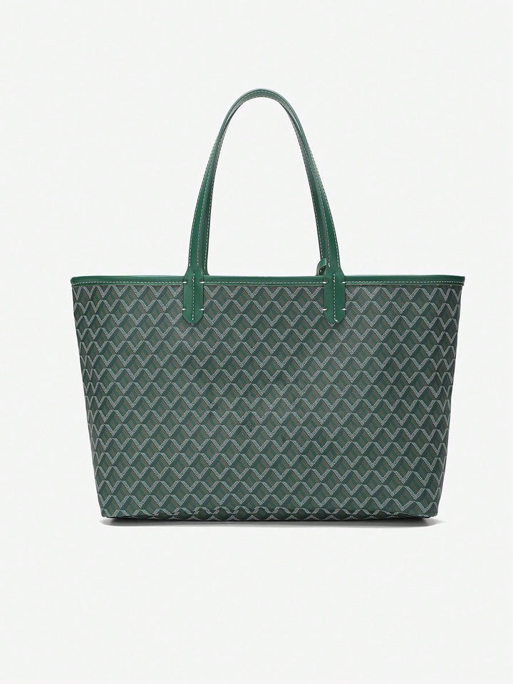 Durable student tote bag, lightweight construction, fits school supplies & laptop comfortably.