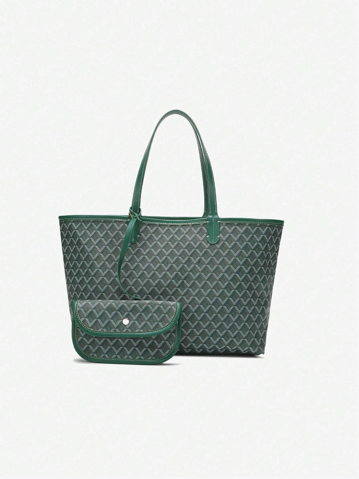 Spacious lightweight tote bag, perfect for daily essentials, books, groceries & more.