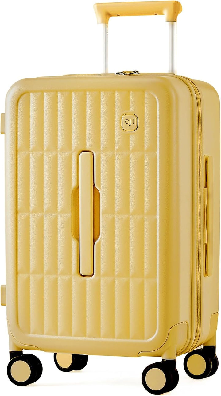 Spacious unisex luggage, ideal for organized packing on any business trip or holiday.