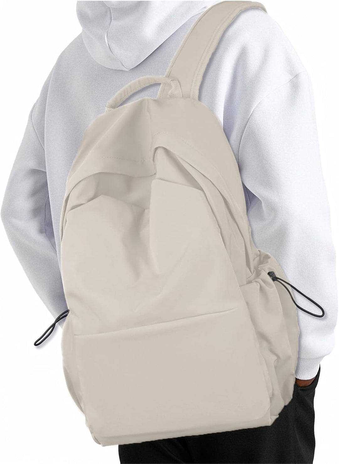 Unisex lightweight water-resistant laptop travel backpack for daily commute & weekend trips.