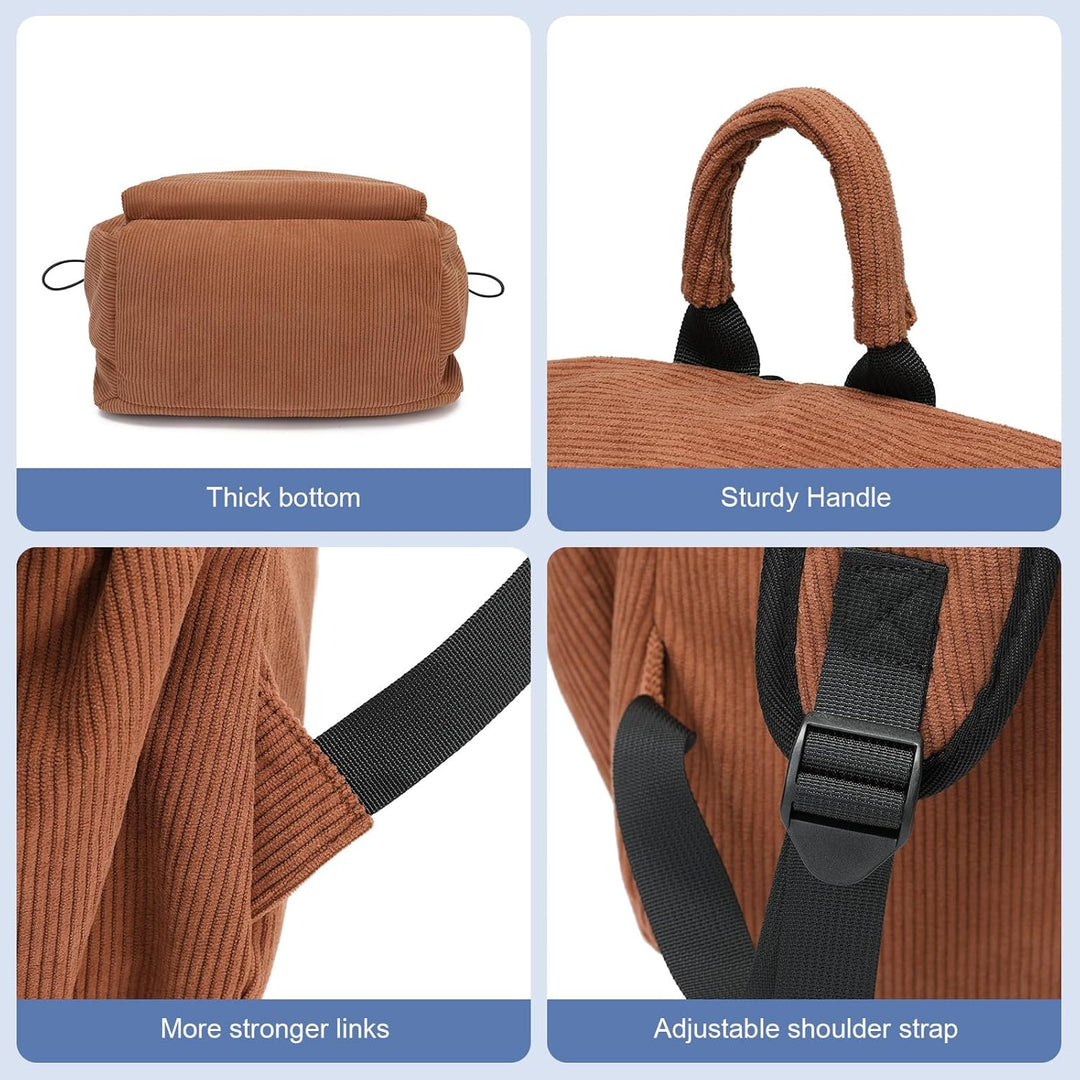 Weekend trip backpack, lightweight, water-resistant, with a dedicated laptop sleeve, unisex.