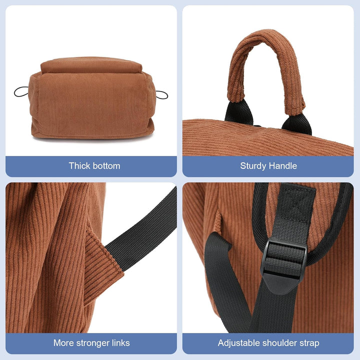 Weekend trip backpack, lightweight, water-resistant, with a dedicated laptop sleeve, unisex.