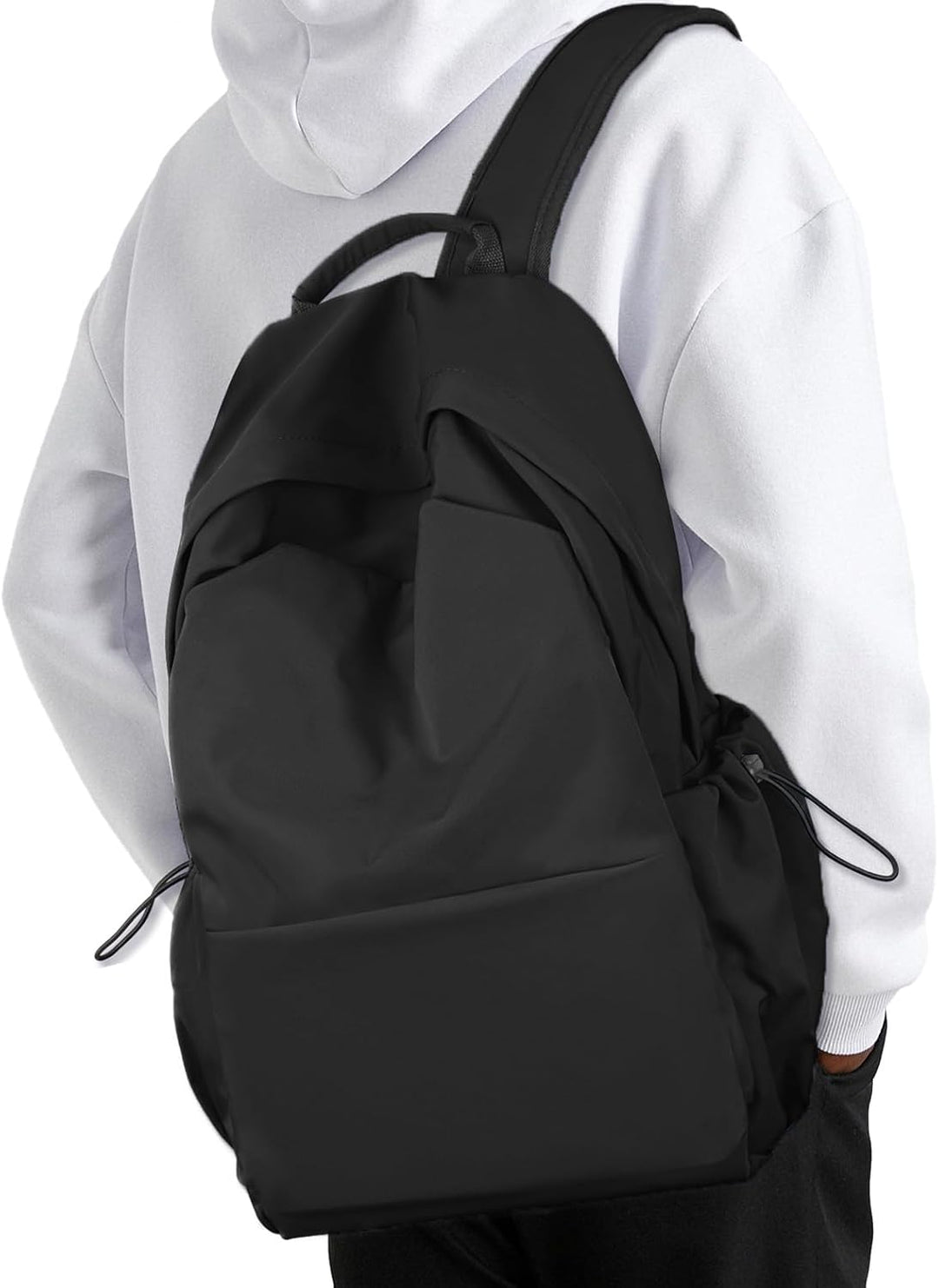 Durable water-resistant school backpack for laptops, lightweight & highly organized.