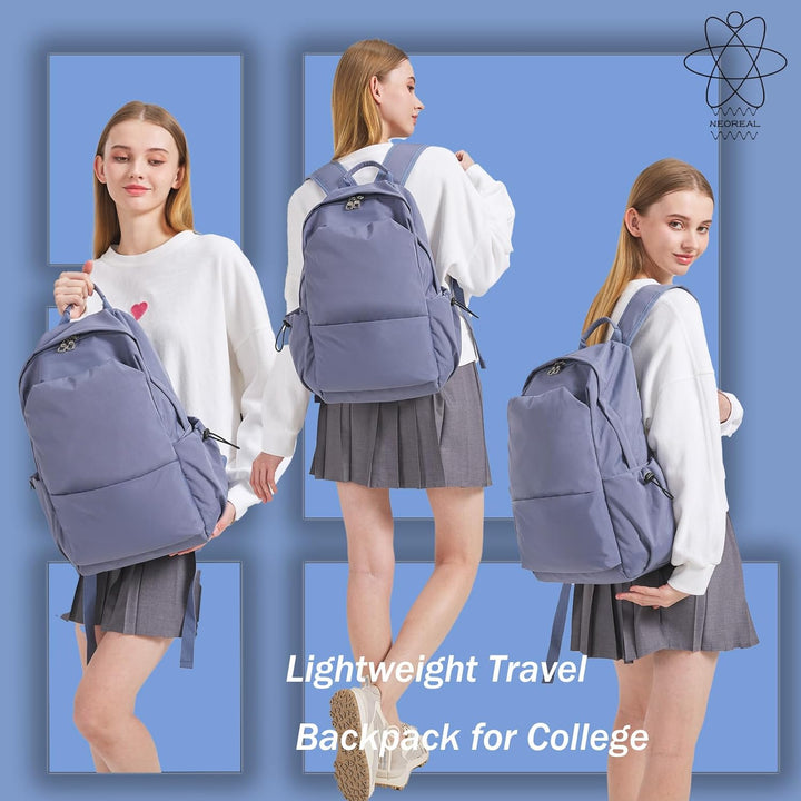 Daily carry laptop backpack, lightweight & water-resistant with ample organization.
