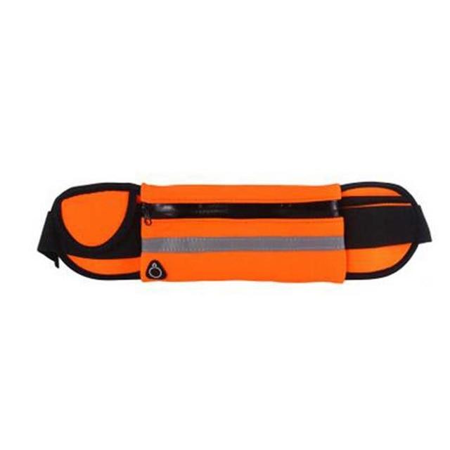 Adjustable unisex lightweight sports belt bag, providing secure and comfortable storage for active lifestyles & workouts.