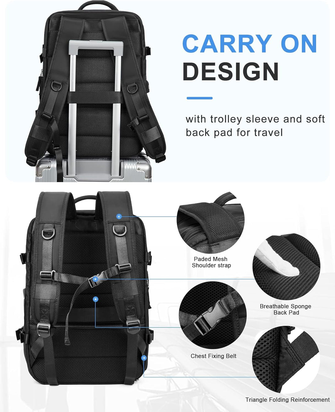 Modern multi-compartment 14-inch laptop shoulder bag, durable & travel-ready.