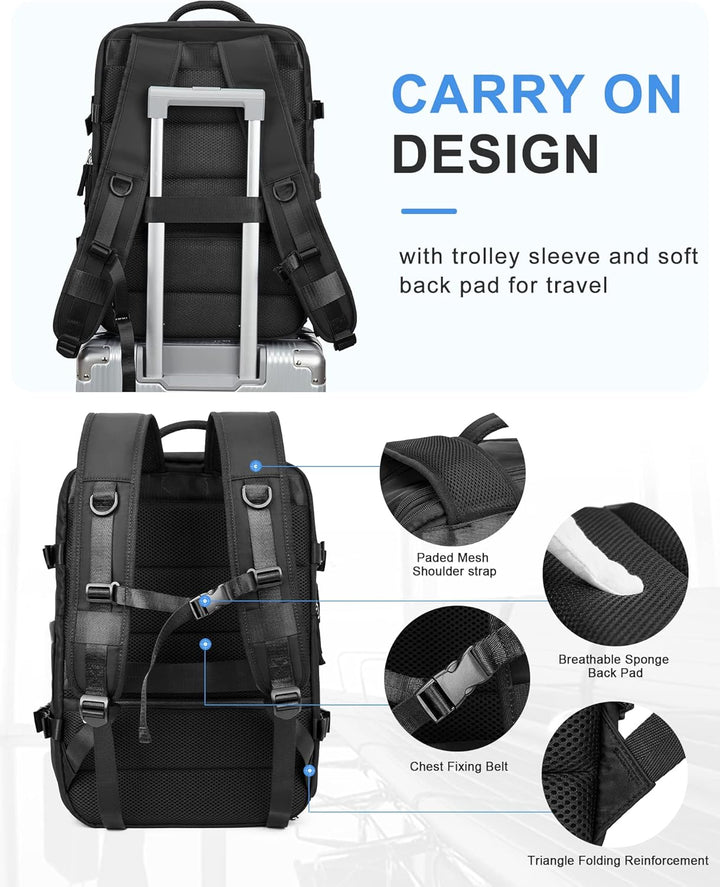 Modern multi-compartment 14-inch laptop shoulder bag, durable & travel-ready.