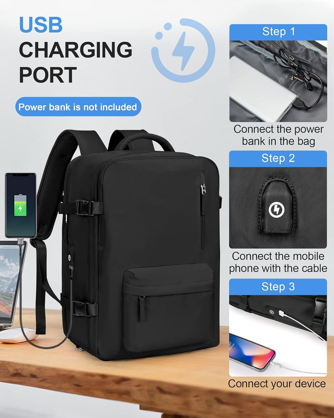 Durable 14-inch laptop shoulder bag, multi-compartment for organized travel & work.