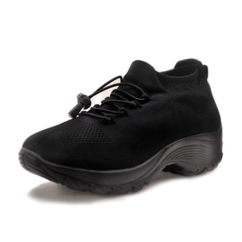 Lightweight unisex stretch cushion shoes with non-slip sole, providing all-day comfort & foot support.