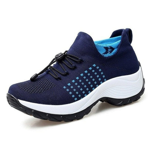 Unisex Ortho Stretch walking shoes offering supportive cushioning & non-slip grip for active everyday wear.