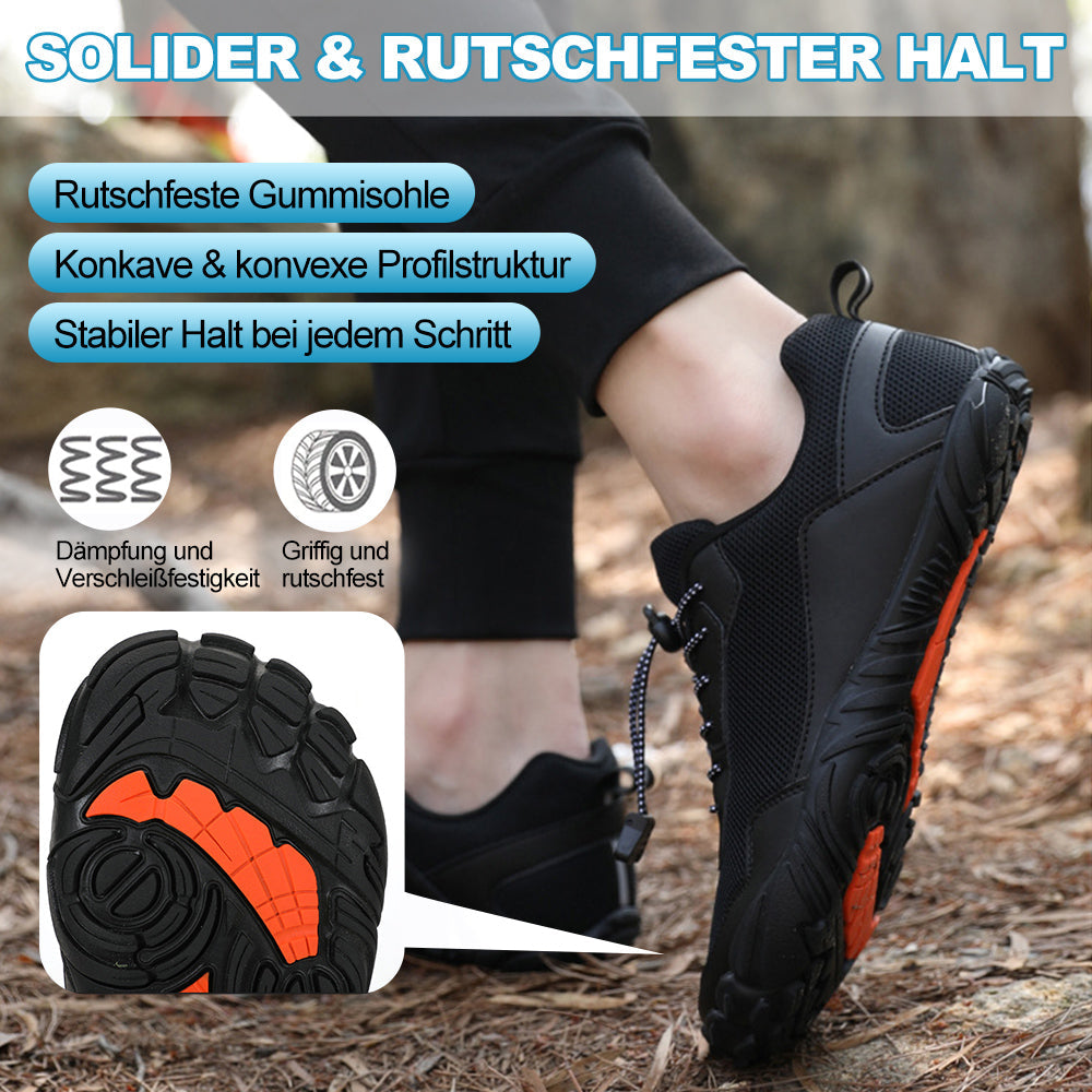 Activewear barefoot shoes, waterproof & orthopedic, designed for healthy, pain-free walking.