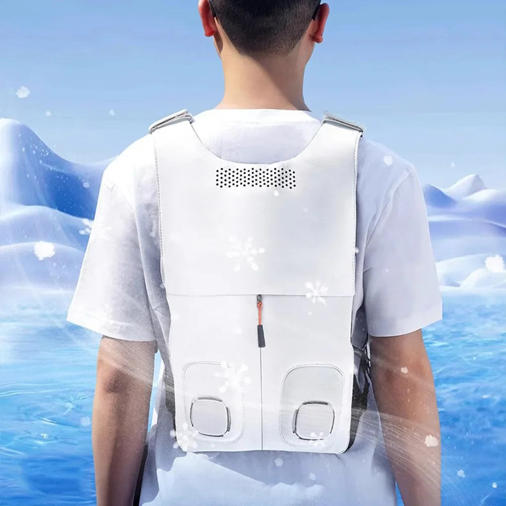 Waterproof Cryovest cooling vest, lightweight & comfortable for all-day heat relief in hot conditions.