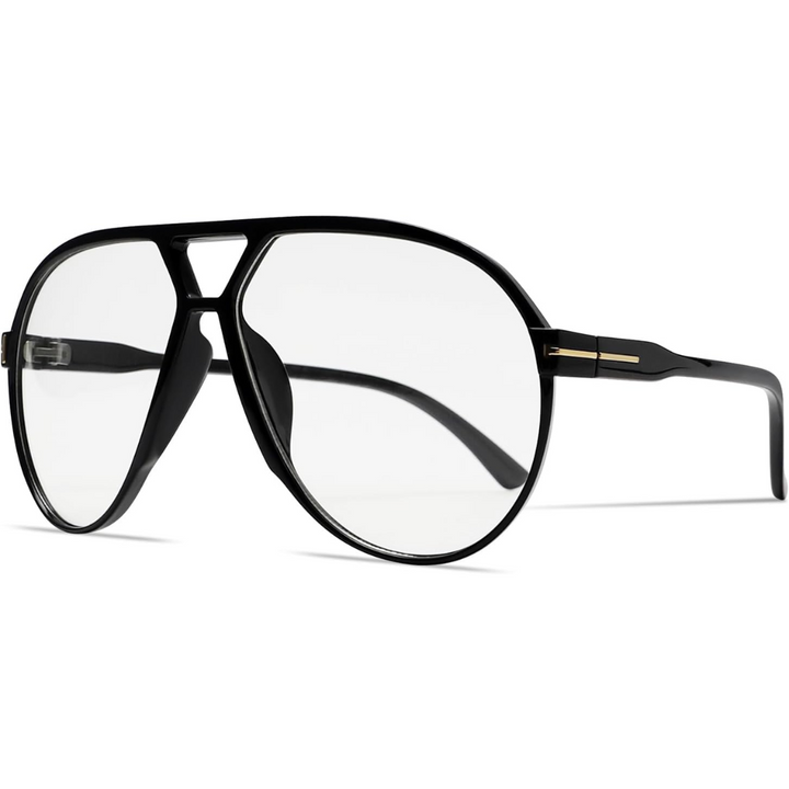 Versatile unisex retro oversized aviator sunglasses, great for any retro outfit.