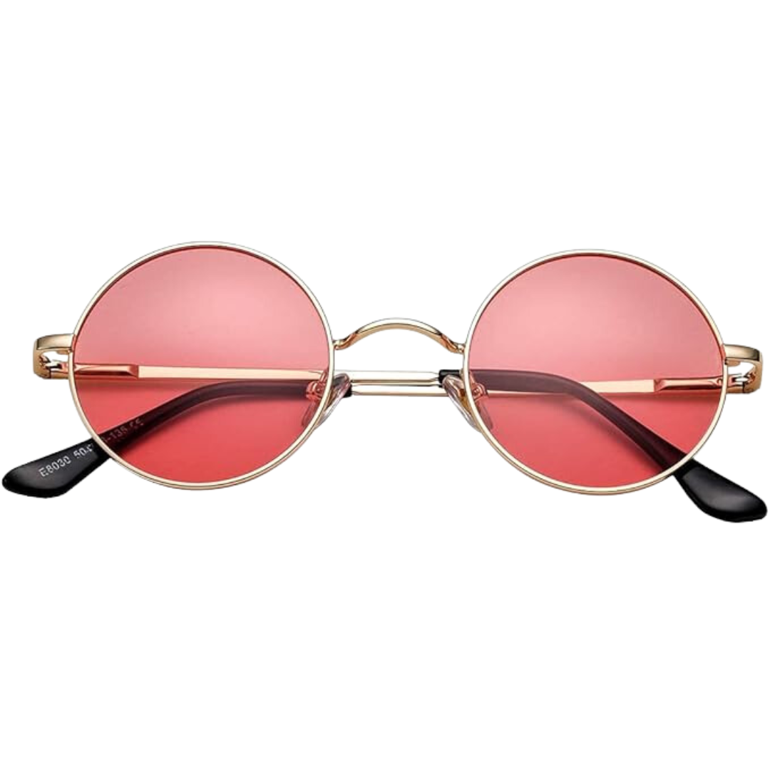 Fashion-forward retro round polarized sunglasses, offering superior UV protection for daily wear.