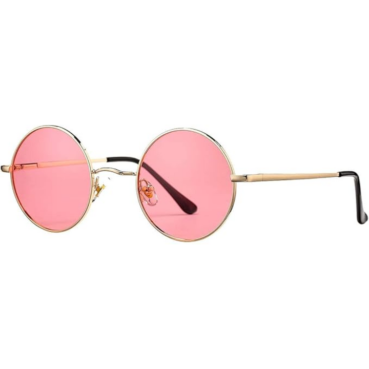 Womens vintage round polarized sunglasses, a chic accessory for fashion and UV protection.