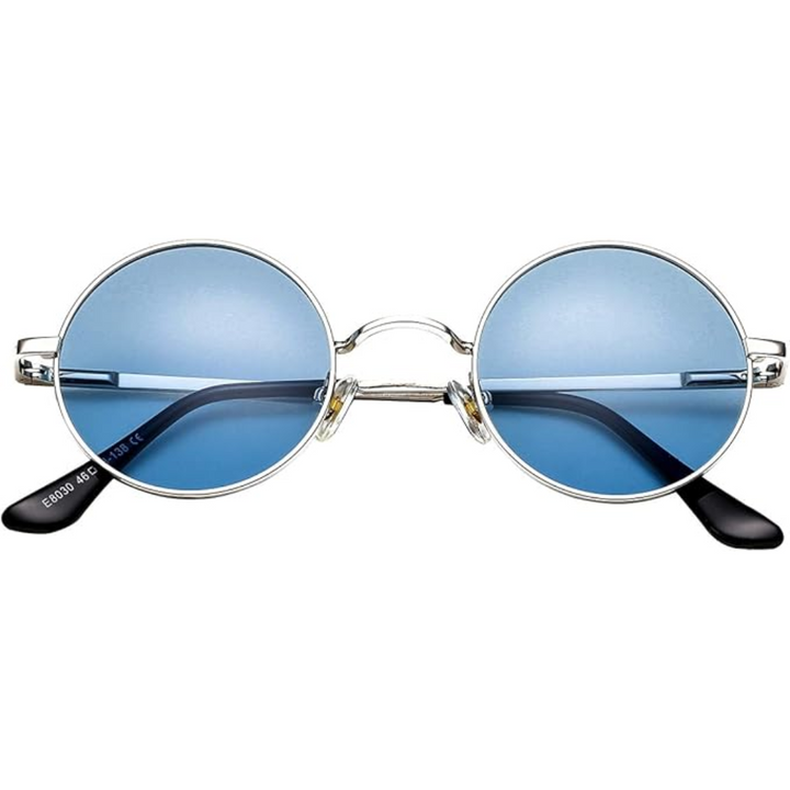 Stylish retro round polarized sunglasses, a timeless vintage eyewear accessory for any outfit.