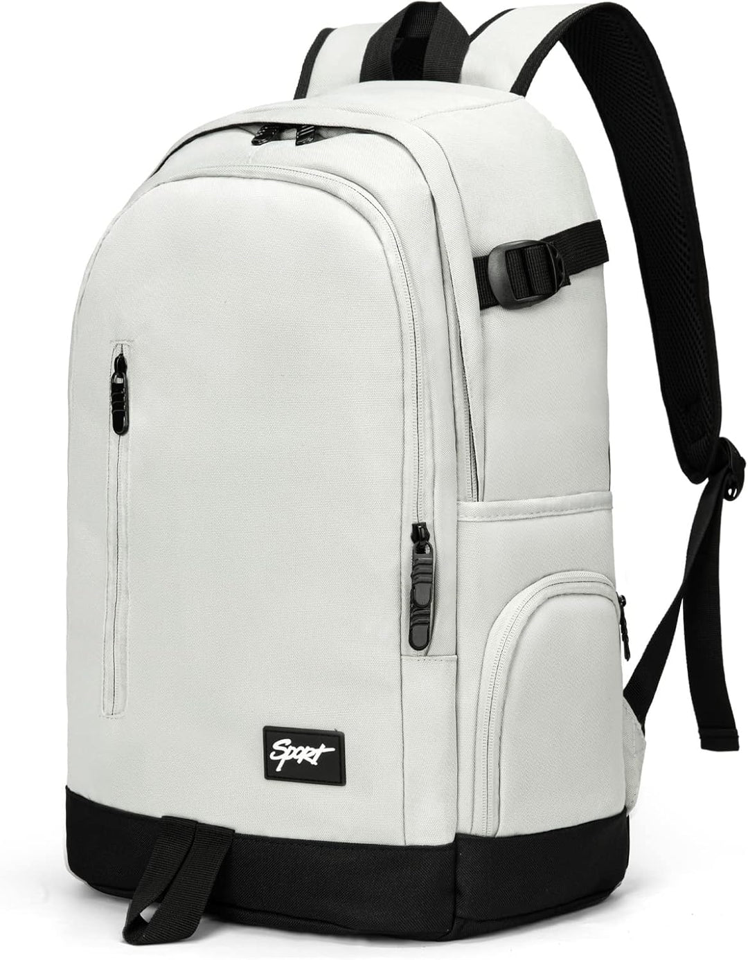 Slim 15.6" laptop backpack with multiple organizer pockets for work, travel & daily essentials.