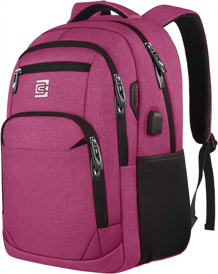 Student-friendly anti-theft laptop backpack with USB charging for seamless power.